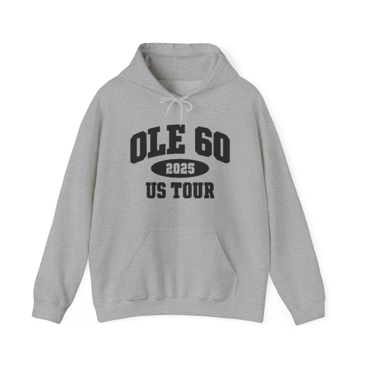 2025 Tour Orange Hoodie | Ole 60 - alternate angle 3, merchandise